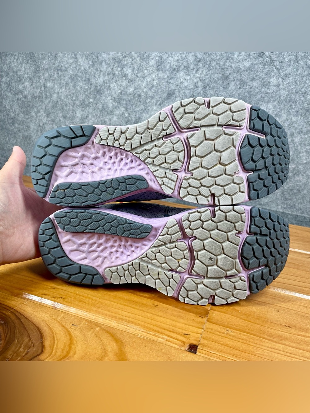 New Balance Fresh Foam X 880v11 Womens 10 B Gray Purple Running Shoes W880Z11 - Picture 15 of 16